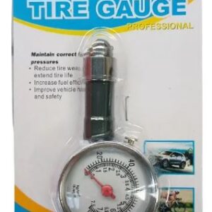 Medidor De Presión Manómetro Pvc Neumático Auto Moto