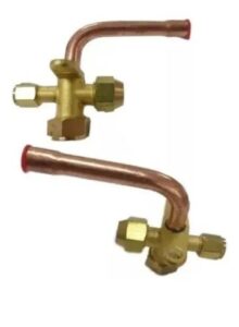 VALVULA DE SERVICIO SPLIT 5/8 CURVO (R410)