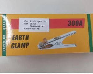 Pinza Porta Maza Para Soldadora 300a Tipo Cocodrilo