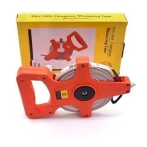 Cinta Métrica Agrimensor 30 Metros Con Manivela Plegable