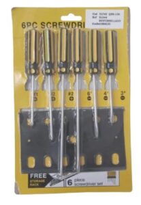 Destornillador Set X6pcs En Blister