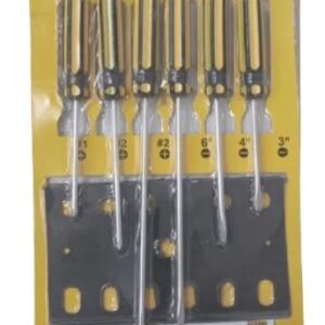 Destornillador Set X6pcs En Blister