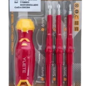 Destornillador Puntas Intercambiables 6 En 1