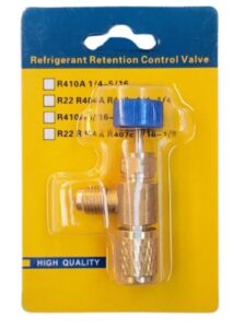 Válvula Bola R-22 1/4 Fm X 1/4 Fh C Retenc