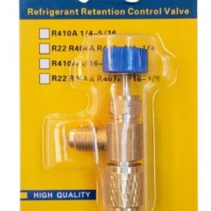 Válvula Bola R-22 1/4 Fm X 1/4 Fh C Retenc